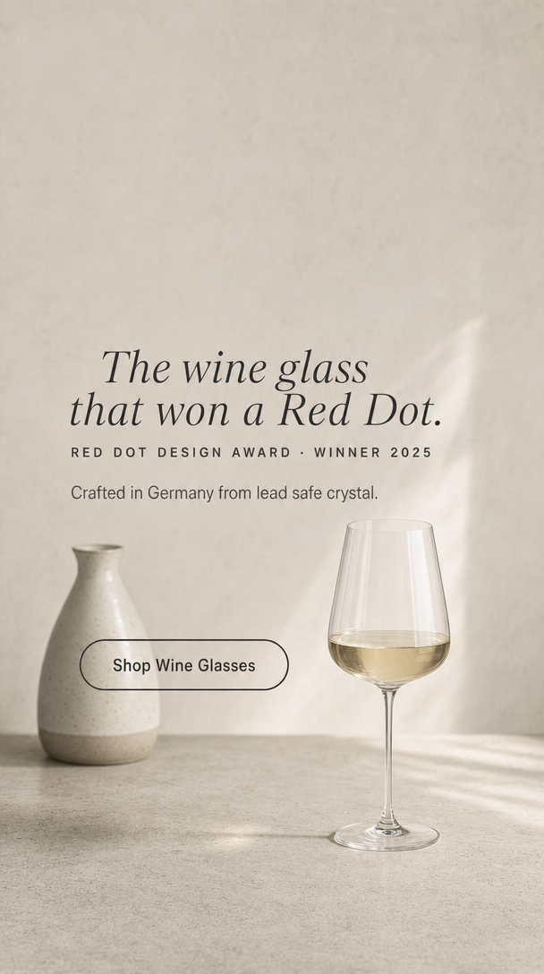 07. The wine glass that won a Red Dot